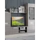 Модульная стенка Beneli Честерфилд 271x211.5x40 см ЛДСП цвет шорвуд