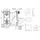 Комплект инсталляция с унитазом Grohe 438535103 цвет белый