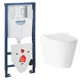 Комплект инсталляция с унитазом Grohe P5218241R0 цвет белый