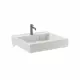 Раковина над стиральной машиной Ceramicanova Quattro 60x60 см белая