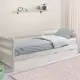 Кровать Боровичи-мебель 08-128277 196 x 65 x 87 см ЛДСП цвет выбеленная береза