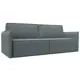 Диван раскладной Лига диванов 220x100x120 см рогожка цвет амур 07 серый