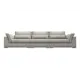 Диван раскладной Лига диванов 372x90x116 см рогожка цвет амур 02 бежевый
