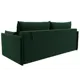 Диван раскладной Лига диванов 203x90x105 см велюр цвет зеленый