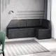 Диван кухонный Трия Лондон 244605 118x82x50 см велюр цвет дуб сонома трюфель/микровелюр wellmart graphite