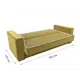 Диван раскладной Лига диванов 214x90x81 см вельвет цвет желтый