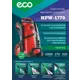 Мойка высокого давления ECO HPW-1770, 170 бар, 510 л/ч