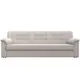 Диван раскладной Лига диванов 236x90x88 см замша цвет joly 05 бежевый
