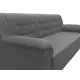 Диван раскладной Лига диванов 236x90x88 см замша цвет joly 13 серый