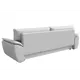 Диван раскладной Лига диванов 233x90x80 см эко-кожа цвет белый