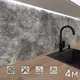 Стеновая панель глянцевая Фартукофф Бетон 400x60x0.1 см ПВХ цвет разноцветный