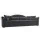 Диван раскладной Лига диванов 250x97x103 см велюр цвет серый