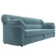 Диван раскладной Лига диванов 230x94x93 см велюр цвет бирюзовый