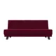 Диван раскладной Лига диванов 188x92x85 см вельвет цвет бордовый