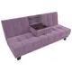 Диван раскладной Лига диванов 188x92x85 см вельвет цвет сиреневый