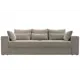 Диван раскладной Лига диванов 250x96x106 см вельвет цвет бежевый