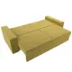Диван раскладной Лига диванов 250x96x106 см вельвет цвет желтый