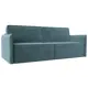Диван раскладной Лига диванов 220x100x120 см велюр цвет бирюзовый