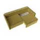Диван раскладной Лига диванов 220x100x120 см вельвет цвет желтый