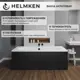 Ванна акриловая Helmken Vienna 958558FR06 180x80 комплект 5 в 1 цвет белый/серый/черный