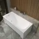Ванна акриловая Helmken Edelva 059B60N798 150х70 комплект 3 в 1: прямоугольная ванна, каркас, подголовник цвет черный