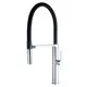 Смеситель для кухни Maxonor pure life PL4451 поворотный излив 16.6 см цвет хром, хромированный, черный матовый, черный
