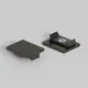 Заглушки для накладного шинопровода Elektrostandard Titan Line 85230/00 титан 2шт