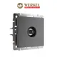 Розетка ТВ оконечная встраиваемая Werkel a050758 цвет графит