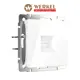 Розетка компьютерная встраиваемая Werkel a051136 RJ-45 цвет белый