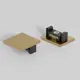 Заглушки для накладного шинопровода Elektrostandard Brass Line 85230/00 2шт латунь