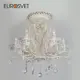 Люстра с хрусталем EUROSVET 12205/6 белый