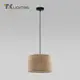 Светильник подвесной TK LIGHTING a059940 Juta 1 лампа 2 м² цвет черный