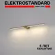 Подсветка для зеркала светодиодная Elektrostandard 40125/LED Luar нейтральный белый свет цвет латунь