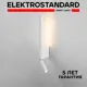 Настенный светильник светодиодный Elektrostandard 40111/led нейтральный белый свет цвет белый