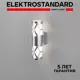 Светильник настенный светодиодный Elektrostandard Fanc a051740, нейтральный белый свет, цвет серебряный