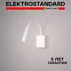 Настенный светильник светодиодный Elektrostandard a058942 40118/LED нейтральный белый свет цвет белый