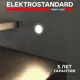 Светильник встраиваемый уличный светодиодный Elektrostandard Step 5 a050016, 1 м², нейтральный белый свет, цвет серебряный