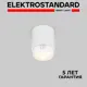 Светильник точечный светодиодный накладной Elektrostandard a062385 Cors 75 мм 5 м² нейтральный белый свет цвет белый