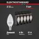 Набор ламп светодиодных Elektrostandard A067655 E14 170-240 В 6 Вт свеча 520 Лм 5 шт