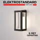 Светильник настенный светодиодный уличный Elektrostandard Frame 1527 Techno IP54 цвет черный