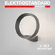 Светильник настенный светодиодный уличный Elektrostandard 1710 Techno Ring IP54 цвет серый
