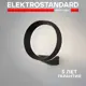 Светильник настенный светодиодный уличный Elektrostandard 1710 Techno Ring IP54 цвет черный