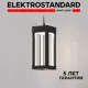 Светильник подвесной светодиодный уличный Elektrostandard Frame 1528 Techno IP54 цвет черный