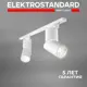 Трековый светильник Elektrostandard Corner LTB33 светодиодный 15 Вт однофазный цвет белый