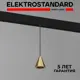 Трековый светильник светодиодный Elektrostandard 85039/01 Slim Magnetic 5 Вт 1 м² цвет латунь