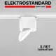 Трековый светильник спот Elektrostandard 85515/01 Smooth светодиодный 10 Вт однофазный 1 м² цвет белый
