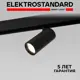 Трековый светильник Elektrostandard Slim Magnetic 6W 2700-6500K Dim R01 85074/01 чёрный