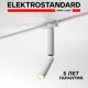 Трековый светильник спот светодиодный Elektrostandard A065275 6 Вт 1 м² цвет белый