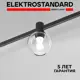 Трековый светильник спот светодиодный Elektrostandard A065420 3 Вт 1 м² цвет черный