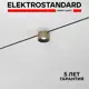 Трековый светильник спот светодиодный Elektrostandard A067278 5 Вт однофазный 2 м² цвет жёлтый/золотой